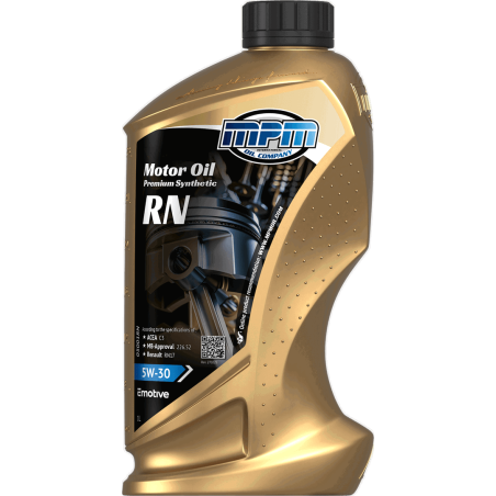 MPM Motor Oil Premium Synthetic RN 5W30 1L