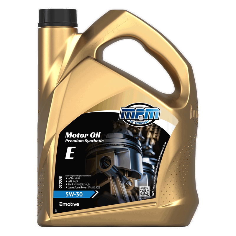 MPM Motor Oil Premium Synthetic E 5W30 5L