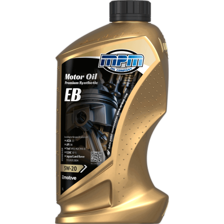 MPM Motor Oil Premium Synthetic EB 5W20 1L