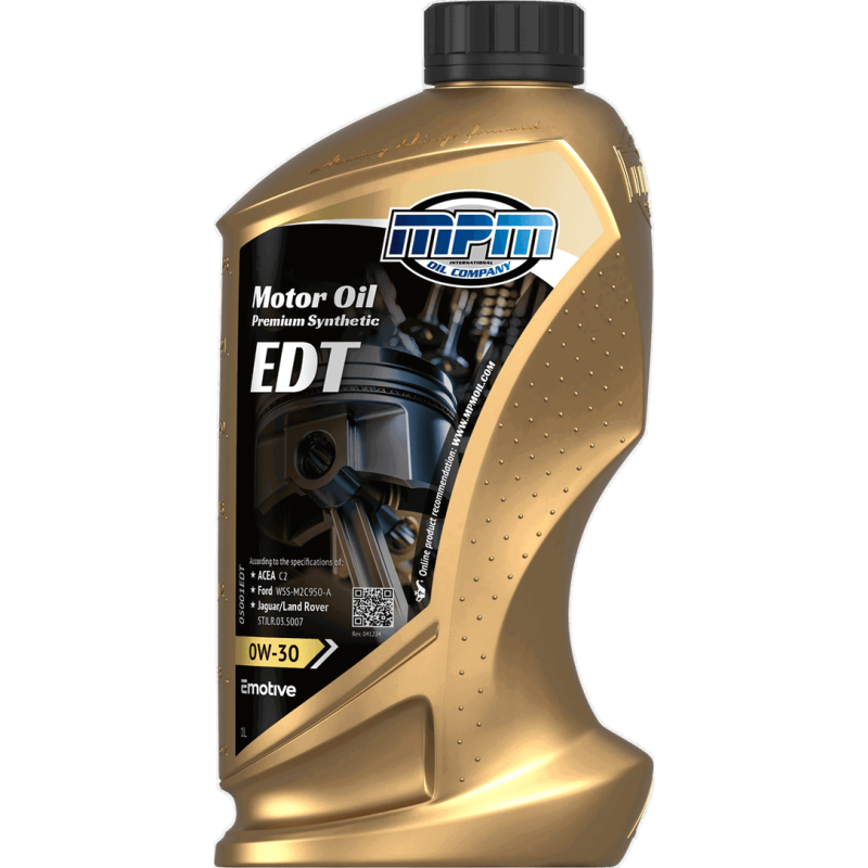 MPM Motor Oil Premium Synthetic EDT 0W30 1L