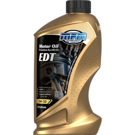 MPM Motor Oil Premium Synthetic EDT 0W30 1L