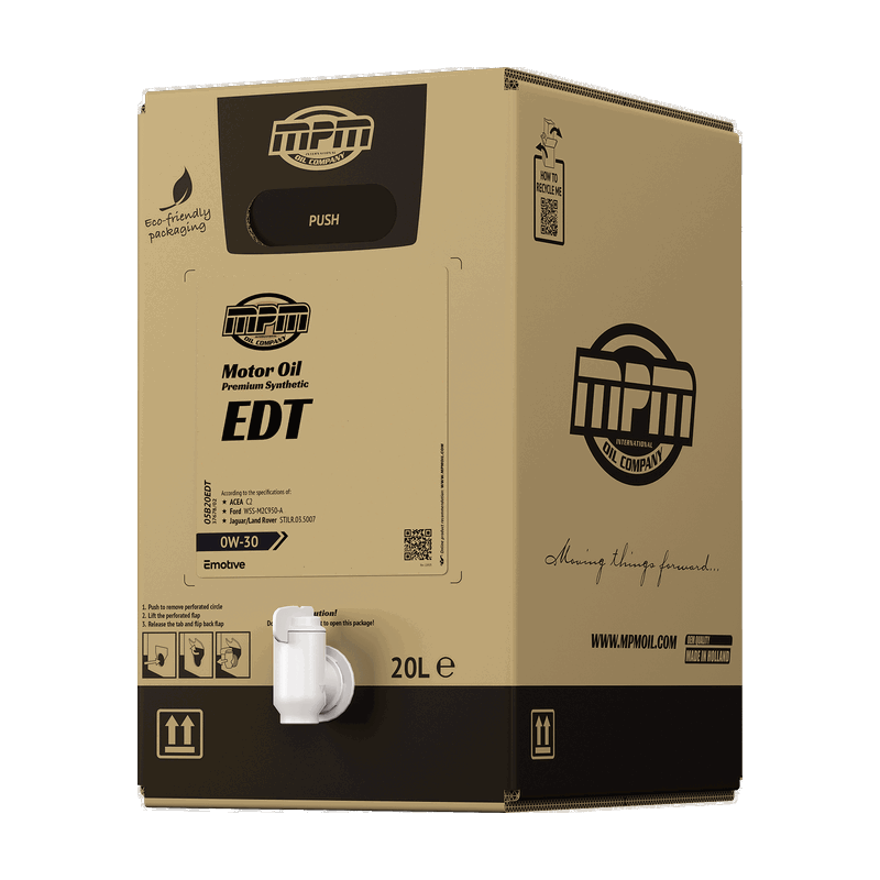 MPM Motor Oil Premium Synthetic EDT 0W30 20L