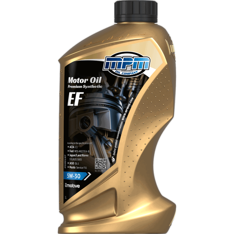 MPM Motor Oil Premium Synthetic EF 5W30 1L
