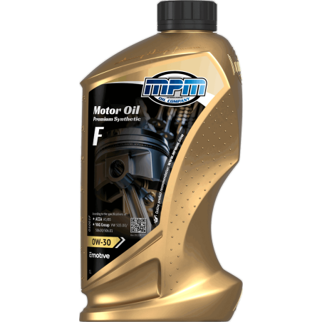 MPM Motor Oil Premium Synthetic F 0W30 1L