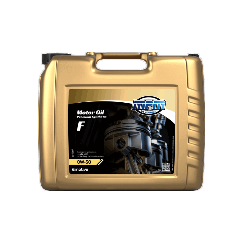 MPM Motor Oil Premium Synthetic F 0W30 20L