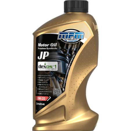 MPM Motor Oil Premium Synthetic JP 0W20 1L