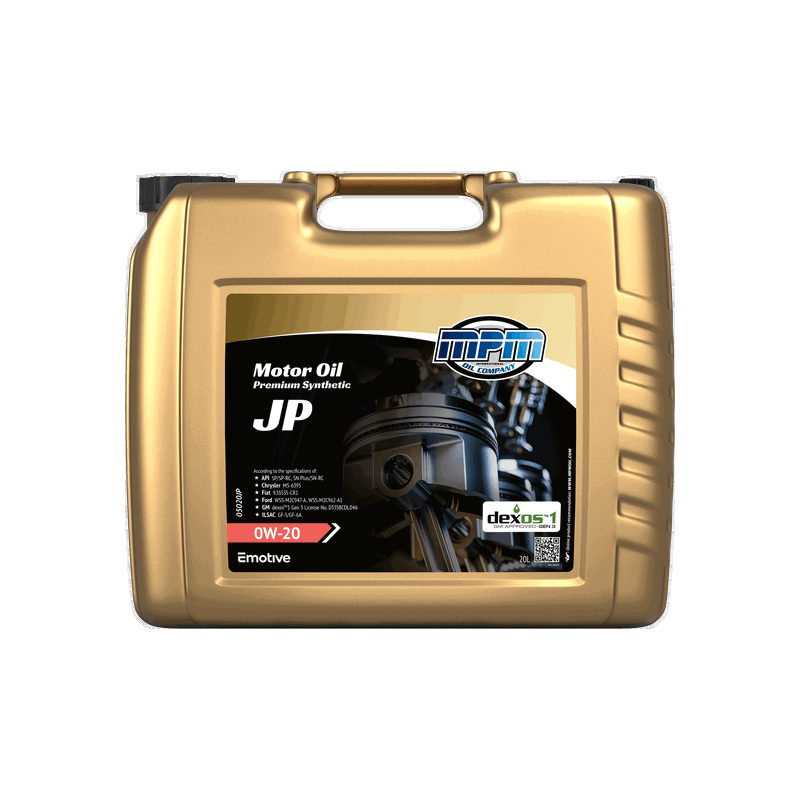 MPM Motor Oil Premium Synthetic JP 0W20 20L