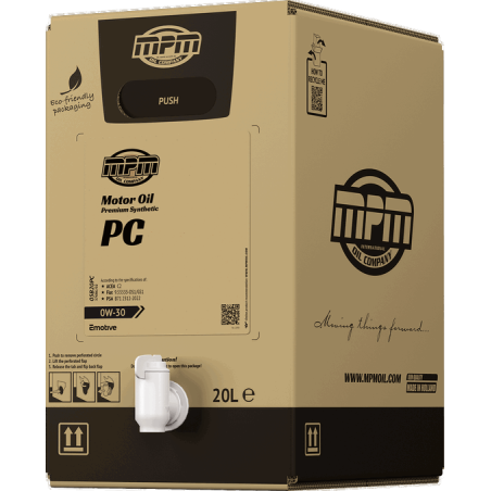 MPM Motor Oil Premium Synthetic PC 0W30 20L