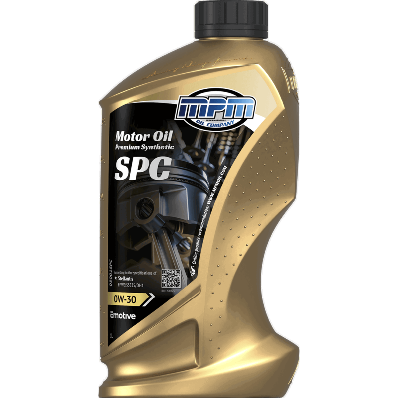 MPM Motor Oil Premium Synthetic SPC 0W30 1L