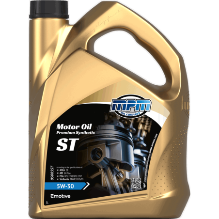 MPM Motor Oil Premium Synthetic ST 5W30 5L