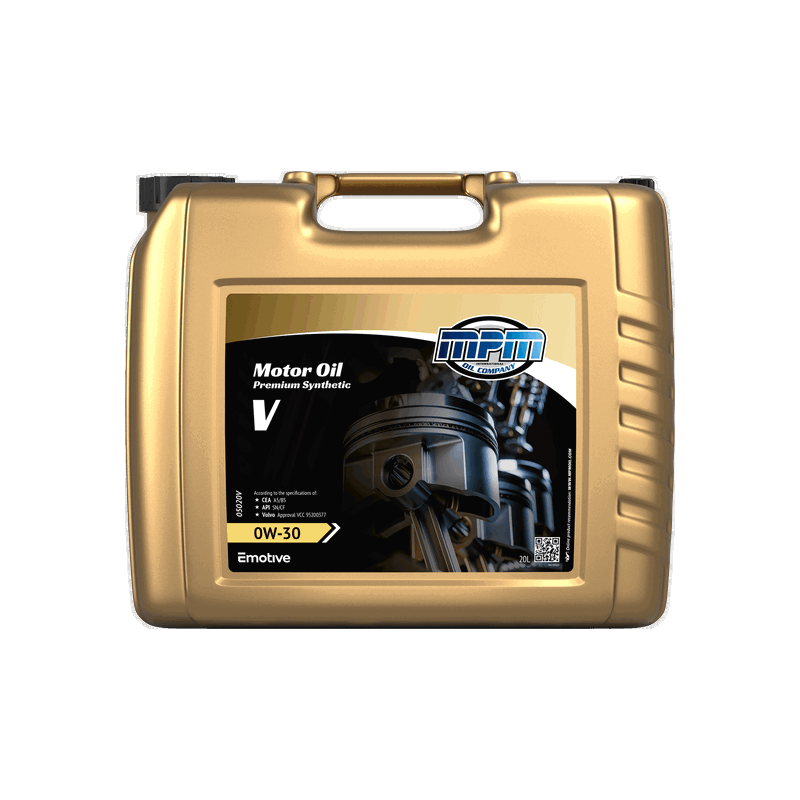MPM Motor Oil Premium Synthetic V 0W30 20L