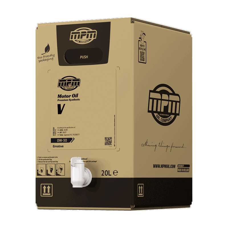 MPM Motor Oil Premium Synthetic V 0W30 20L