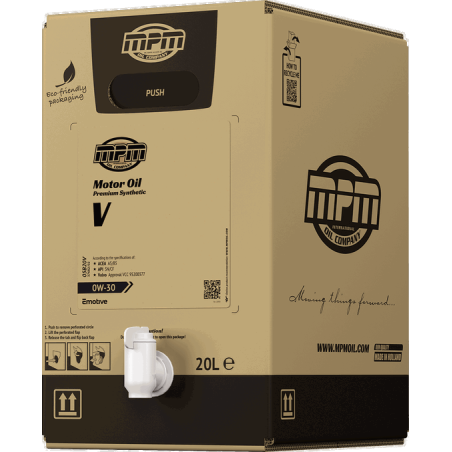 MPM Motor Oil Premium Synthetic V 0W30 20L