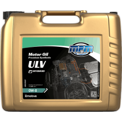 MPM Motor Oil Premium Synthetic ULV 0W8 20L