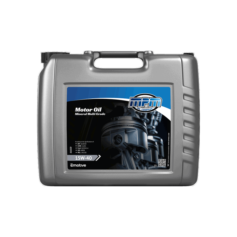 MPM Motor Oil Mineral Multi Grade 15W40 20L