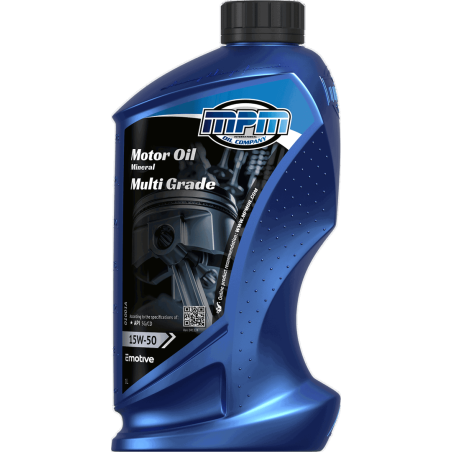 MPM Motor Oil Mineral Multi Grade 15W50 1L