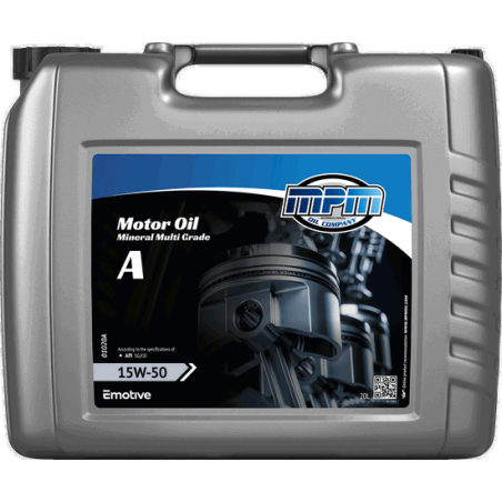MPM Motor Oil Mineral Multi Grade 15W50 20L