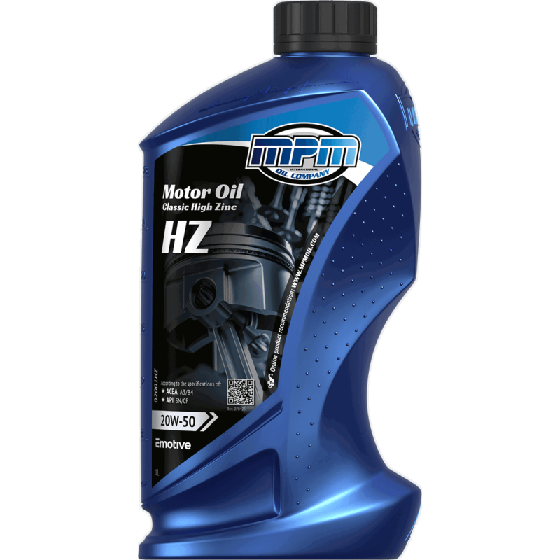 MPM Motor Oil Mineral Classic High Zinc HZ 20W50 1L