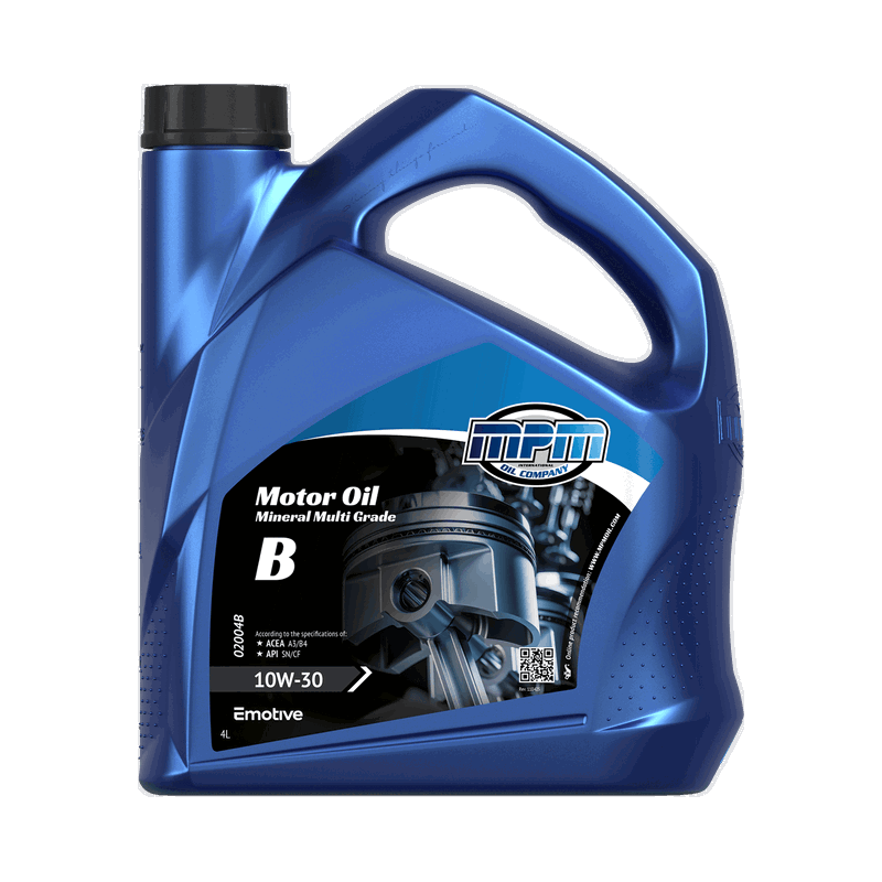 MPM Motor Oil Mineral Multi Grade 10W30 4L