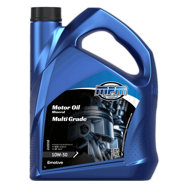 MPM Motor Oil Mineral Multi Grade 10W30 5L
