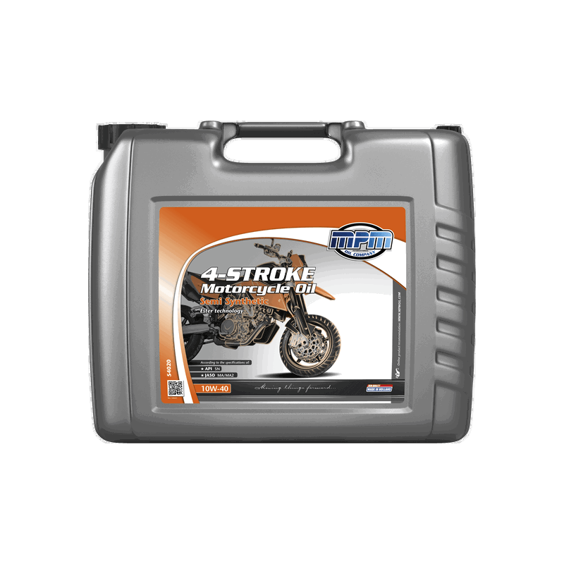 MPM 4-Stroke Motorcycle Oil Semi Synthetic 10W40 20L
