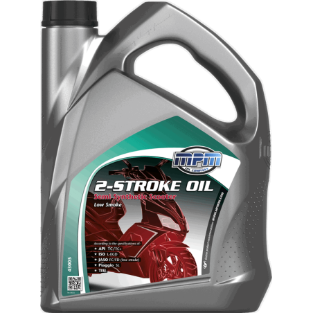 MPM 2-Stroke Oil Semi Synthetic Scooter 5L