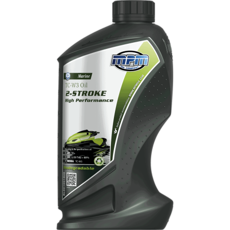 MPM Marine TC-W3 Oil 2-Stroke Biodegradable 1L