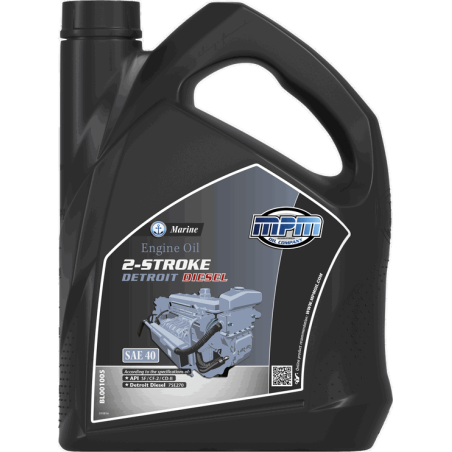 MPM Marine Engine Oil 2-Stroke Detroit Diesel SAE 40 1L