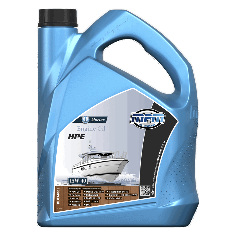 MPM Marine Engine Oil HPE 15W40 5L