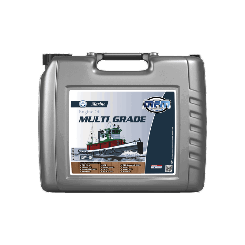 MPM Marine Engine Oil Multi Grade 15W40 20L