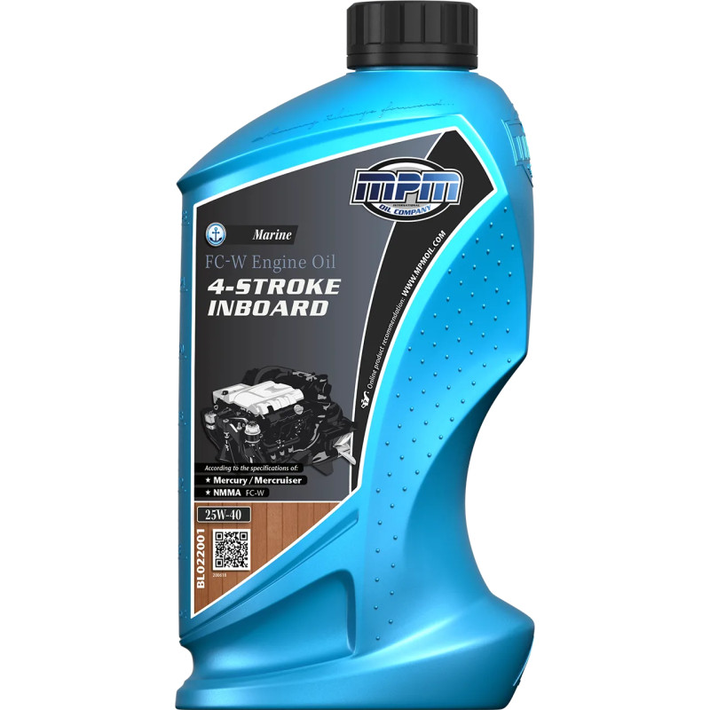 MPM Marine FC-W Engine Oil 4-Stroke Inboard 25W40 1L