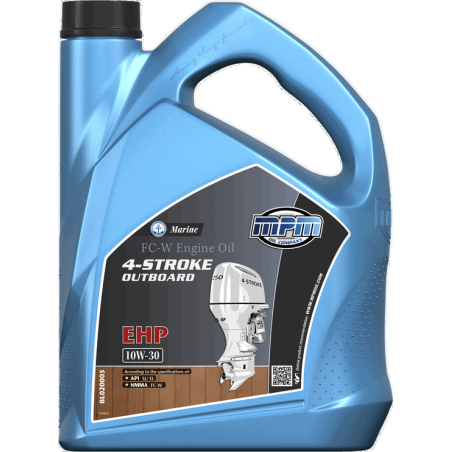 MPM Marine FC-W Engine Oil 4-Stroke Outboard EHP 10W30 5L