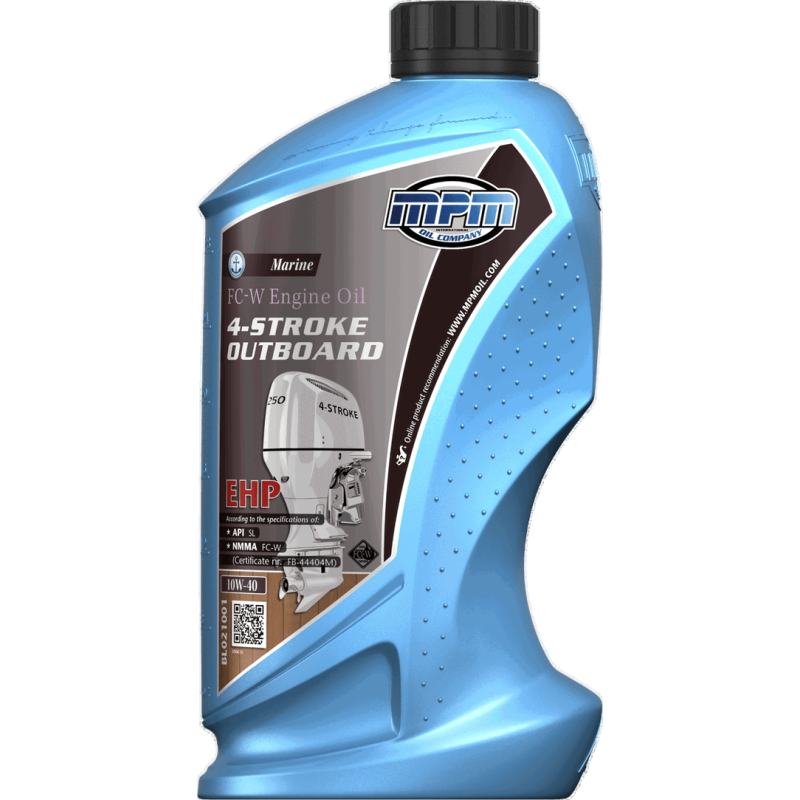 MPM Marine FC-W Engine Oil 4-Stroke Outboard EHP 10W40 1L