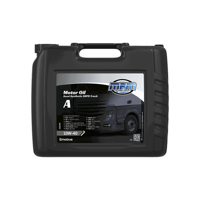 MPM Motor Oil SHPD Truck A 10W40 20L