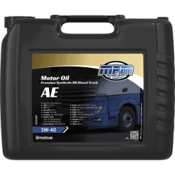 MPM Motor Oil Premium Synthetic HD Diesel AE 5W-40 20L