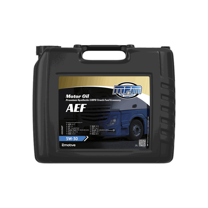 MPM Motor Oil Premium Synthetic UHPD Fuel Economy AEF 5W30 20L
