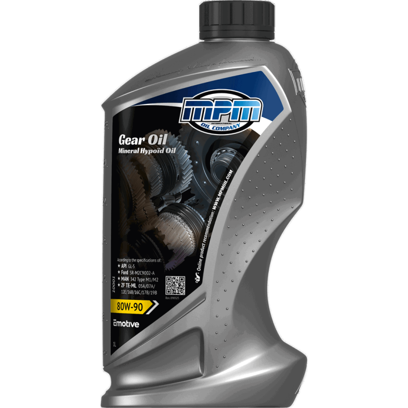 MPM Gear Oil Mineral Hypoid Oil 80W90 1L