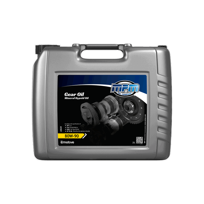 MPM Gear Oil Mineral Hypoid Oil 80W90 20L