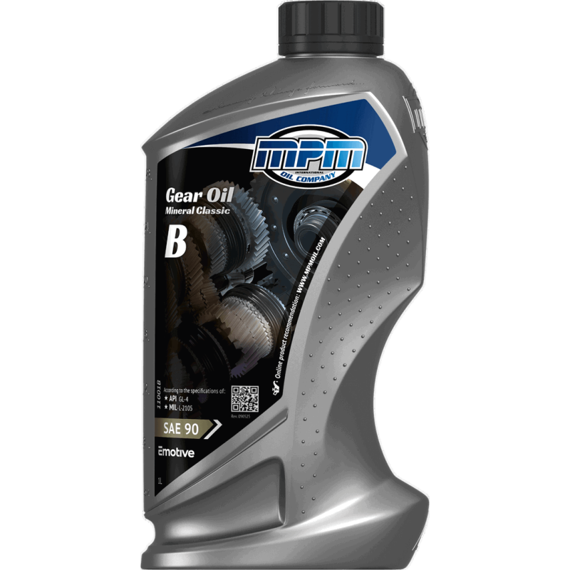 MPM Gearbox Oil Mineral Classic B SAE 90 1L