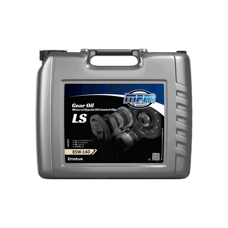 MPM Gear Oil Mineral Limited Slip LS 85W140 20L