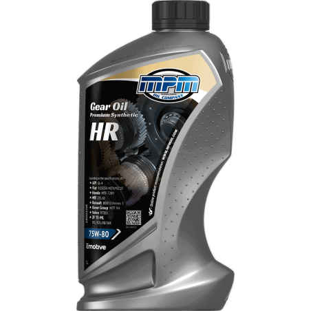 MPM Gearbox Oil Premium Synthetic HR 75W80 1L
