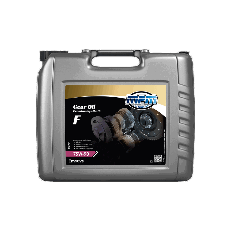 MPM Gearbox Oil Premium Synthetic F 75W90 20L