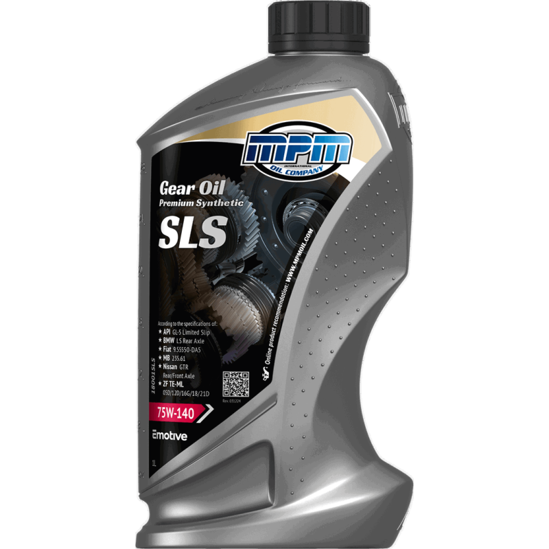 MPM Gearbox Oil Premium Synthetic SLS 75W140 1L