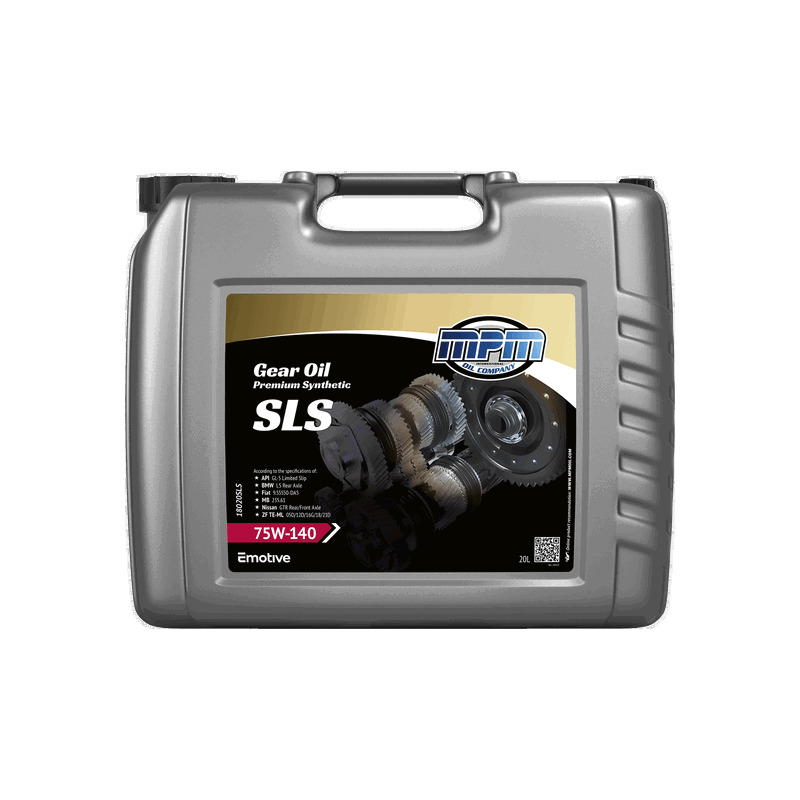 MPM Gearbox Oil Premium Synthetic SLS 75W140 20L