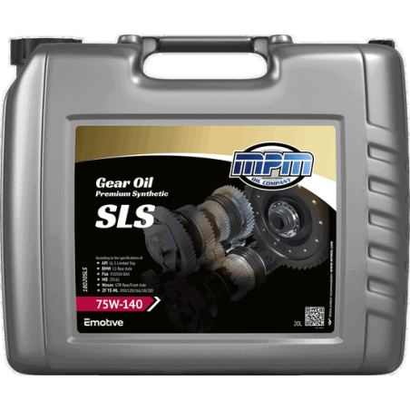 MPM Gearbox Oil Premium Synthetic SLS 75W140 20L