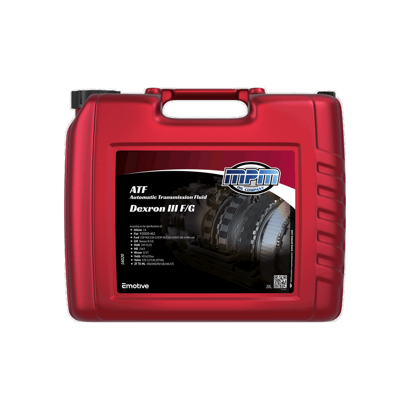 MPM ATF Automatic Transmission Fluid Dexron III F/G 20L