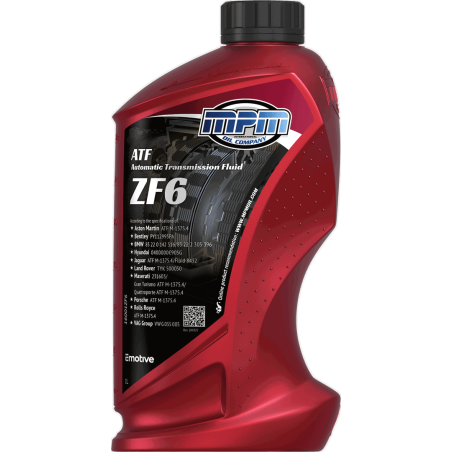 MPM ATF Automatic Transmission Fluid ZF6 1L