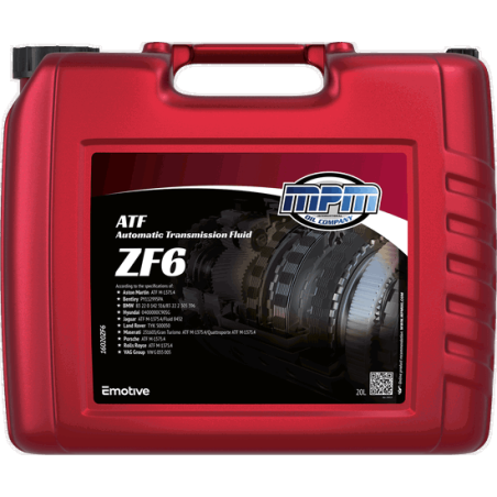 MPM ATF Automatic Transmission Fluid ZF6 1L