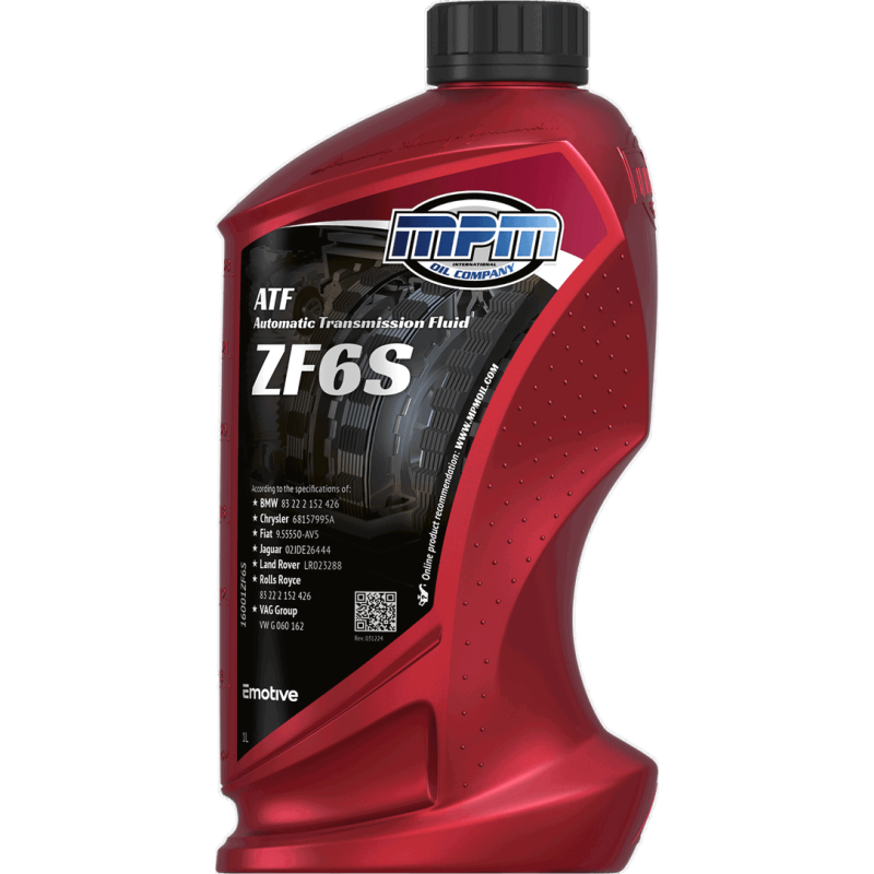 MPM ATF Automatic Transmission Fluid ZFS6 1L