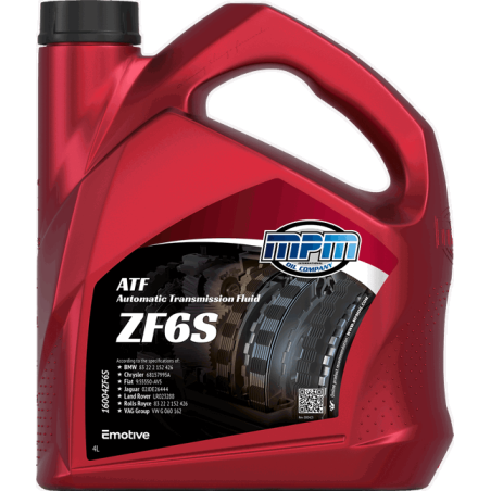 MPM ATF Automatic Transmission Fluid ZFS6 1L